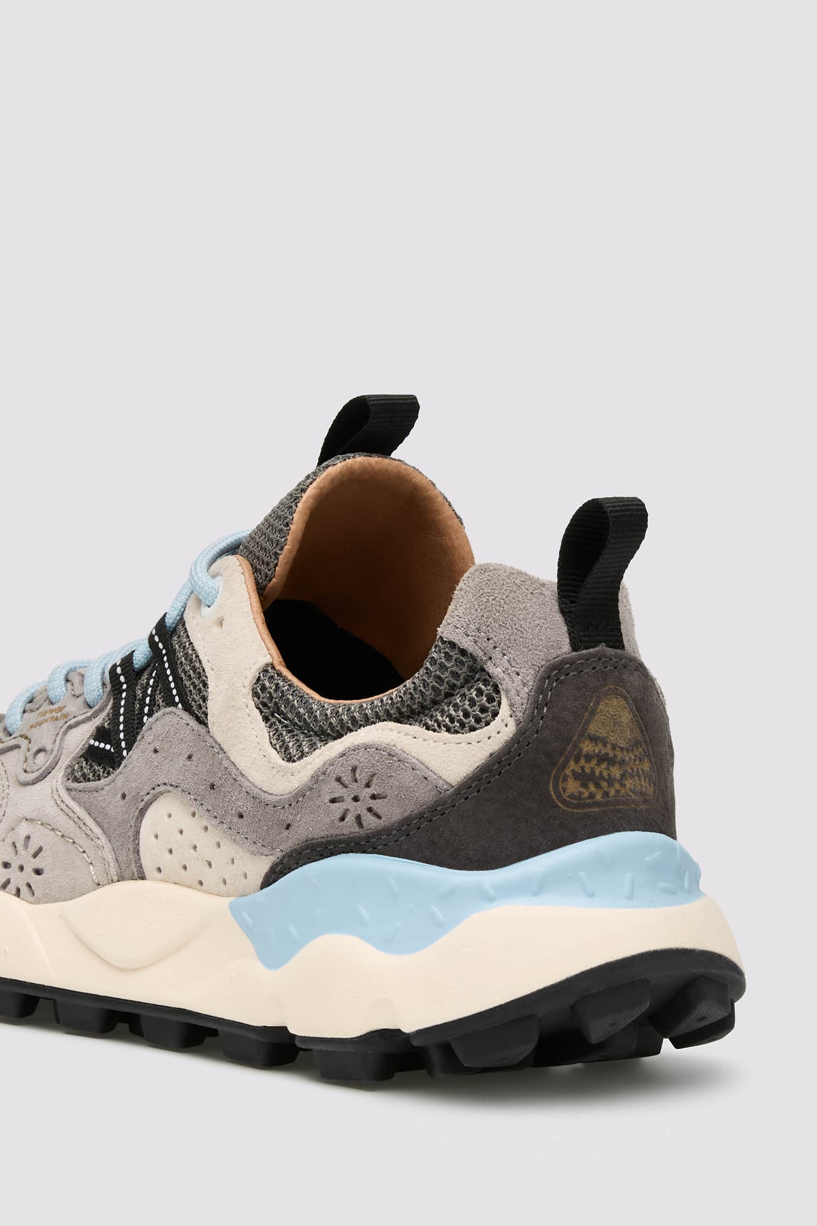 Anthracite Flower Mountain YAMANO 3 UNI Men Sneakers | 024-MBSZYC
