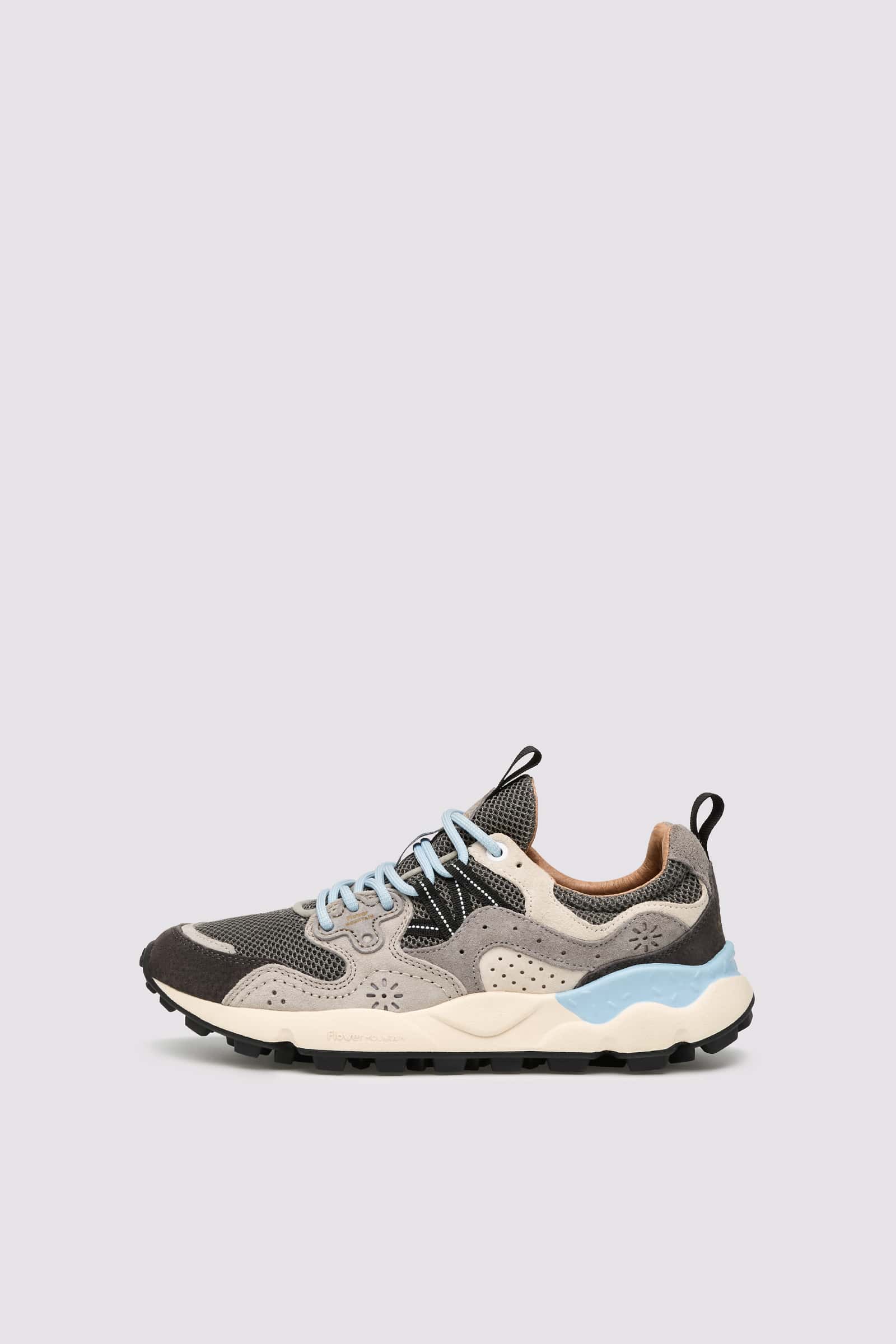 Anthracite Flower Mountain YAMANO 3 UNI Men Sneakers | 024-MBSZYC