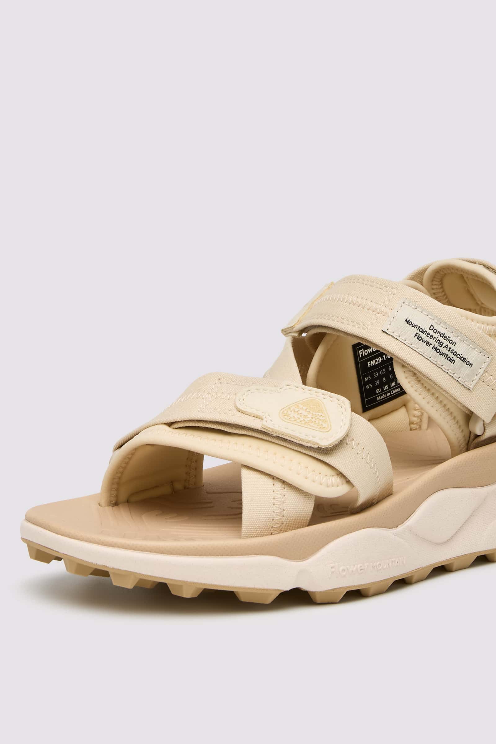 Beige Flower Mountain NAZCA 2 UNI KAISO Men Sandle | 308-ENZLTP