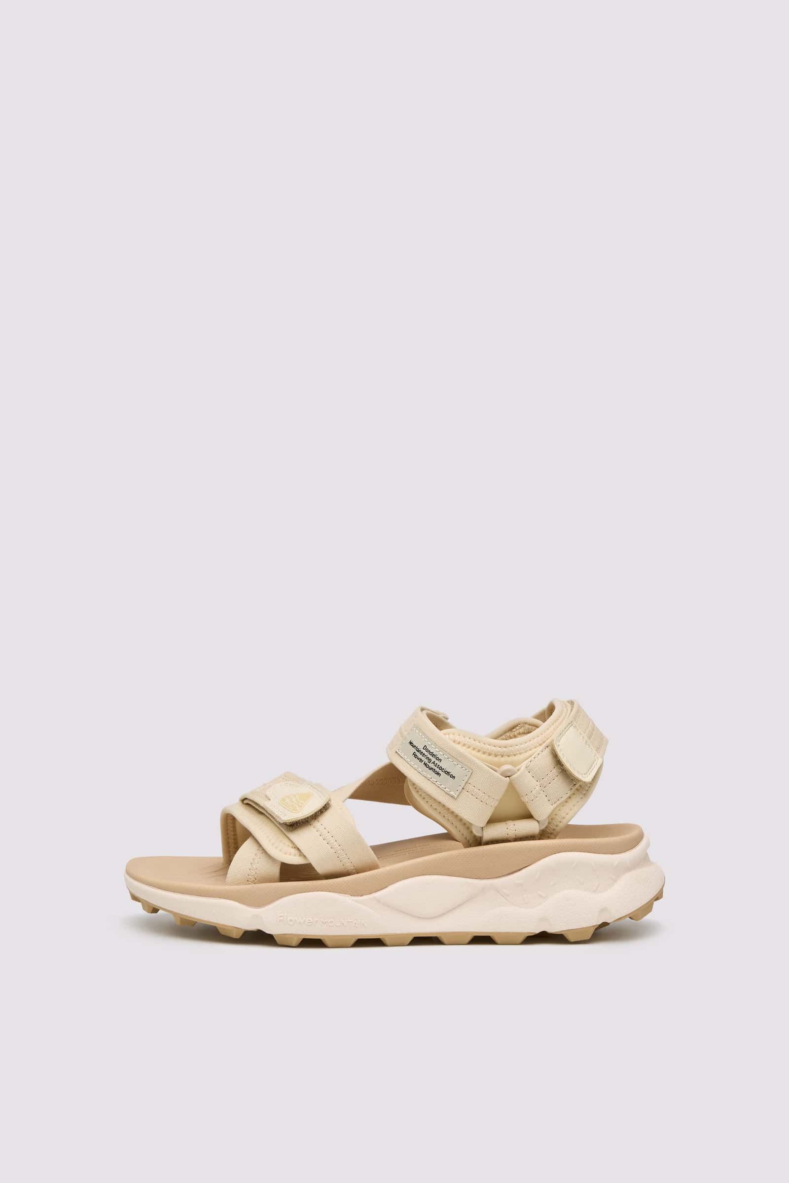Beige Flower Mountain NAZCA 2 UNI KAISO Men Sandle | 308-ENZLTP