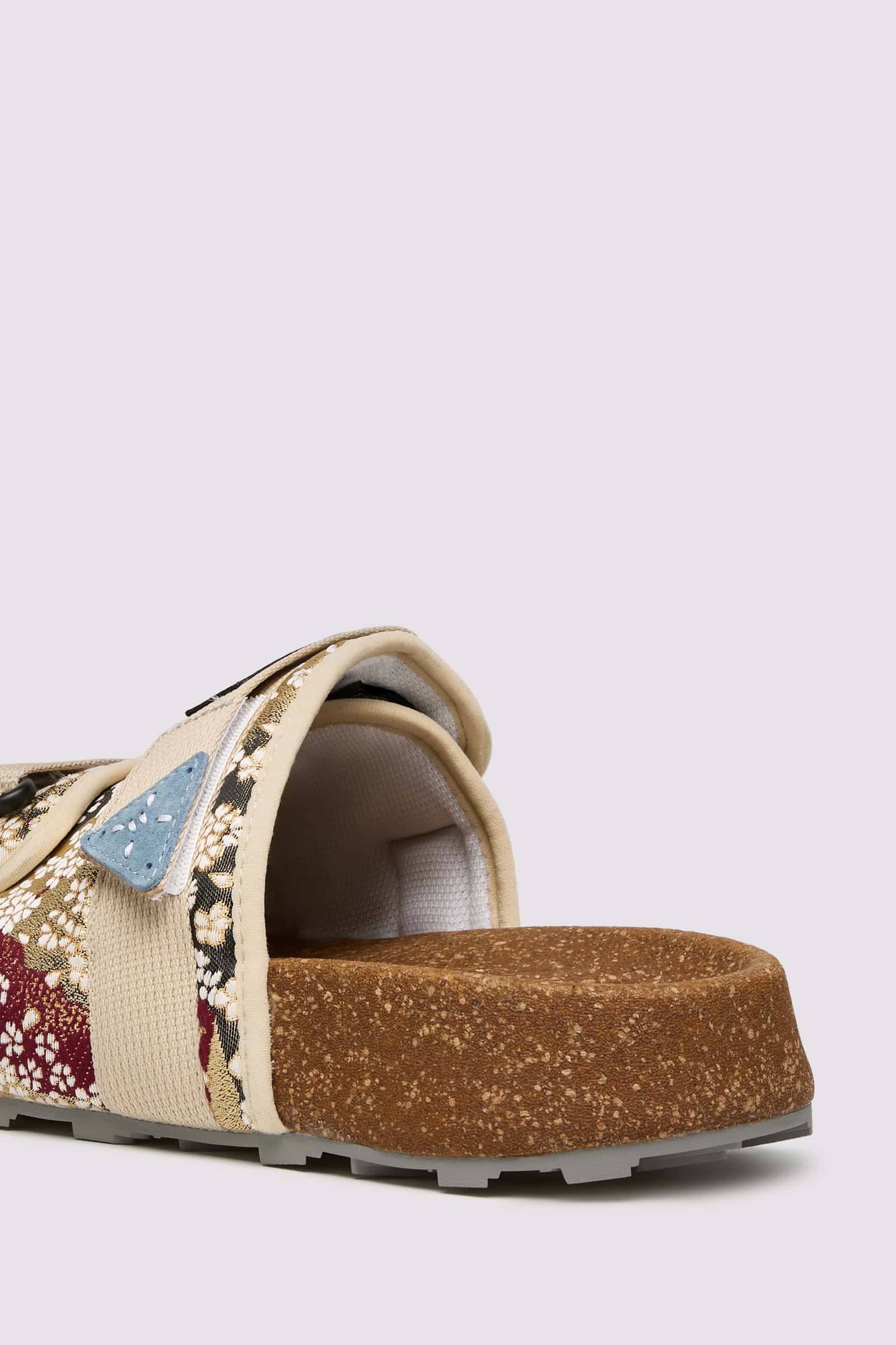 Beige Flower Mountain NIWA SLIPPER UNI L.E. Men Slippers | 571-KIXBLH