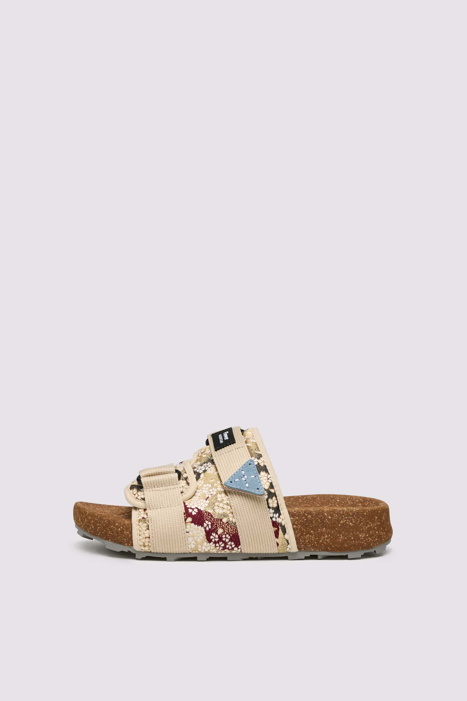 Beige Flower Mountain NIWA SLIPPER UNI L.E. Men Slippers | 571-KIXBLH