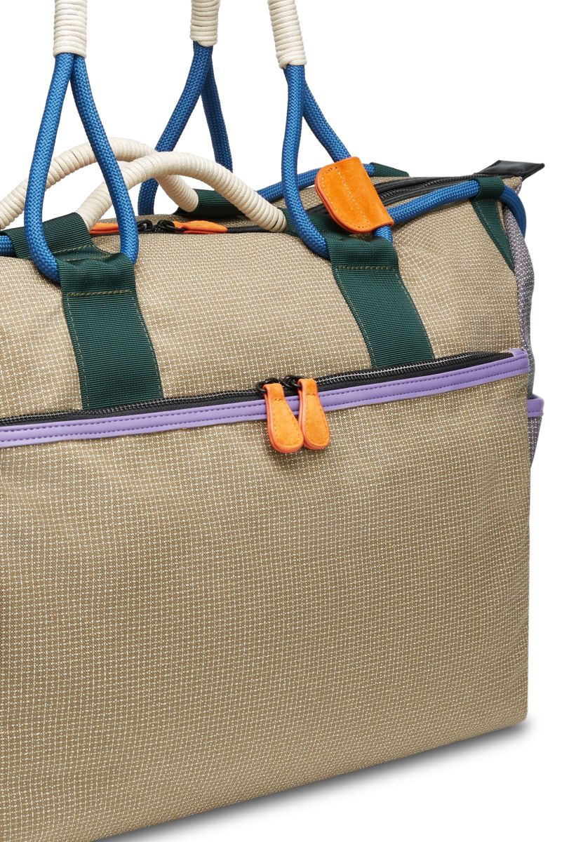 Beige Flower Mountain WEEKEND BAG Men Bags | 926-ZTVWIP