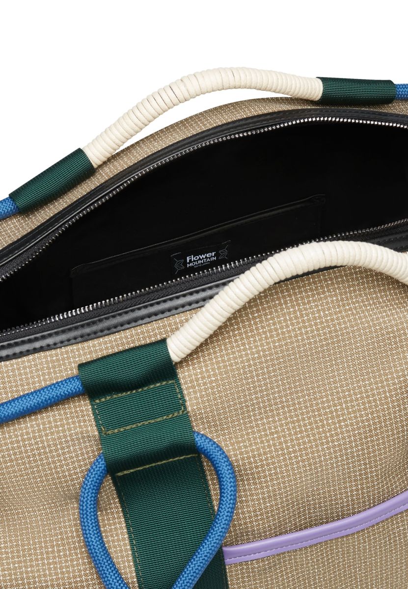 Beige Flower Mountain WEEKEND BAG Men Bags | 926-ZTVWIP