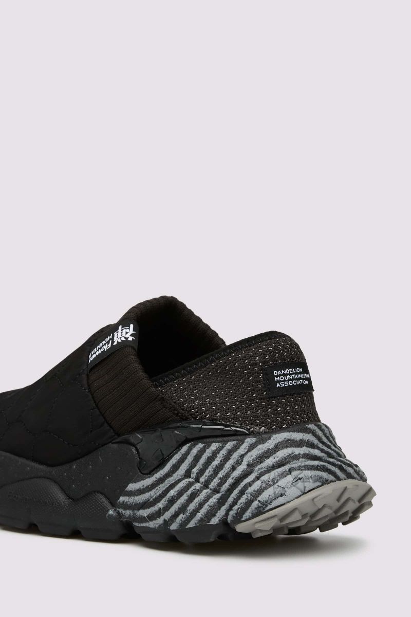 Black Flower Mountain CAMP UNI Men Sneakers | 825-LEKAUS