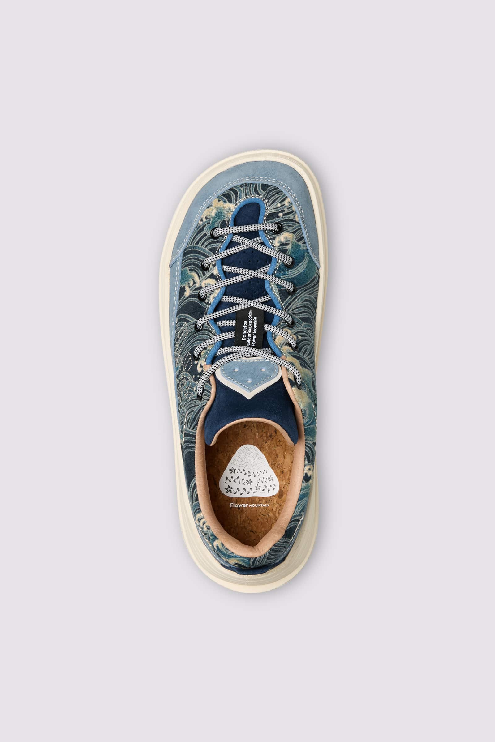 Blue Flower Mountain FAMI UNI Men Sneakers | 957-UCNIPW