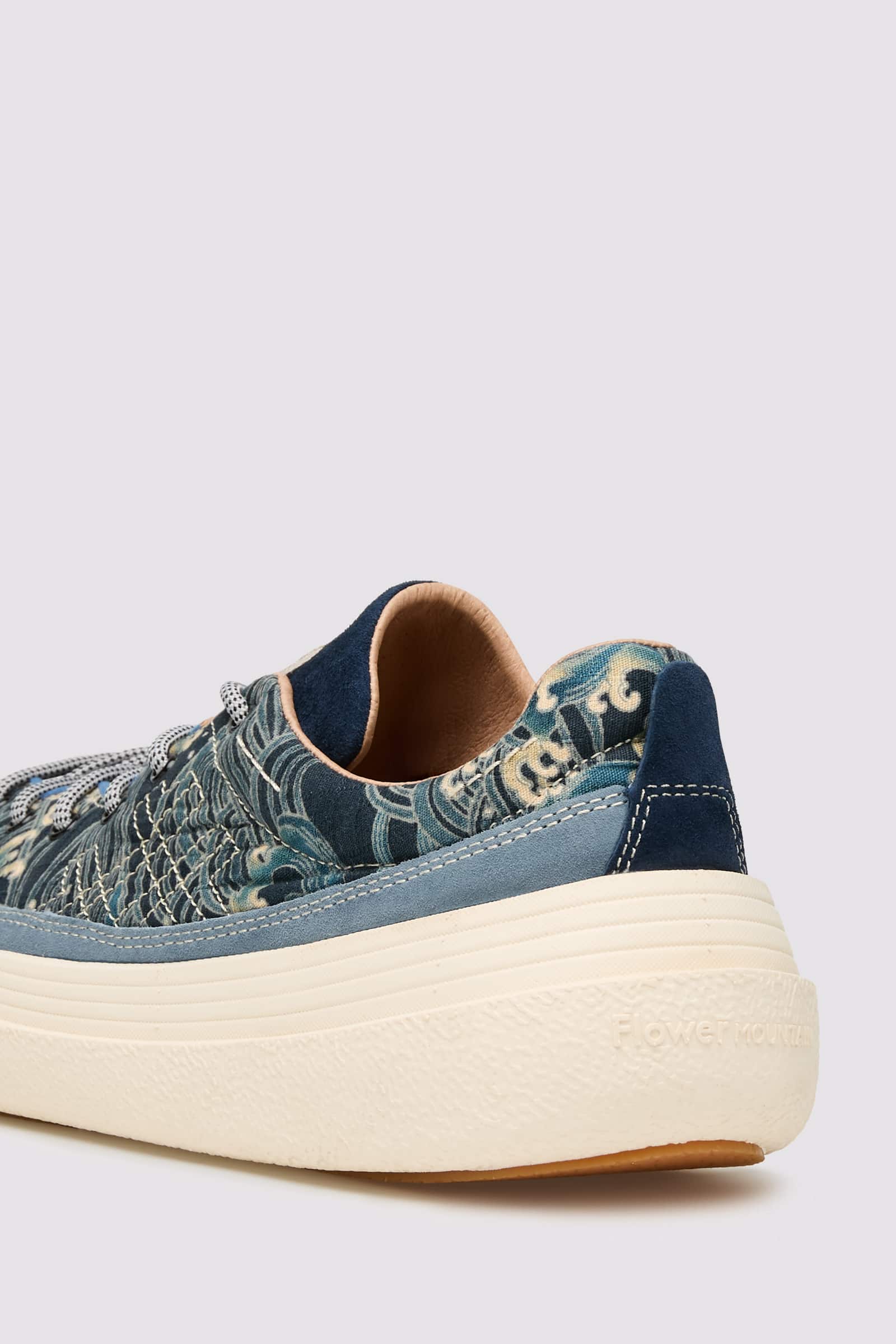 Blue Flower Mountain FAMI UNI Men Sneakers | 957-UCNIPW