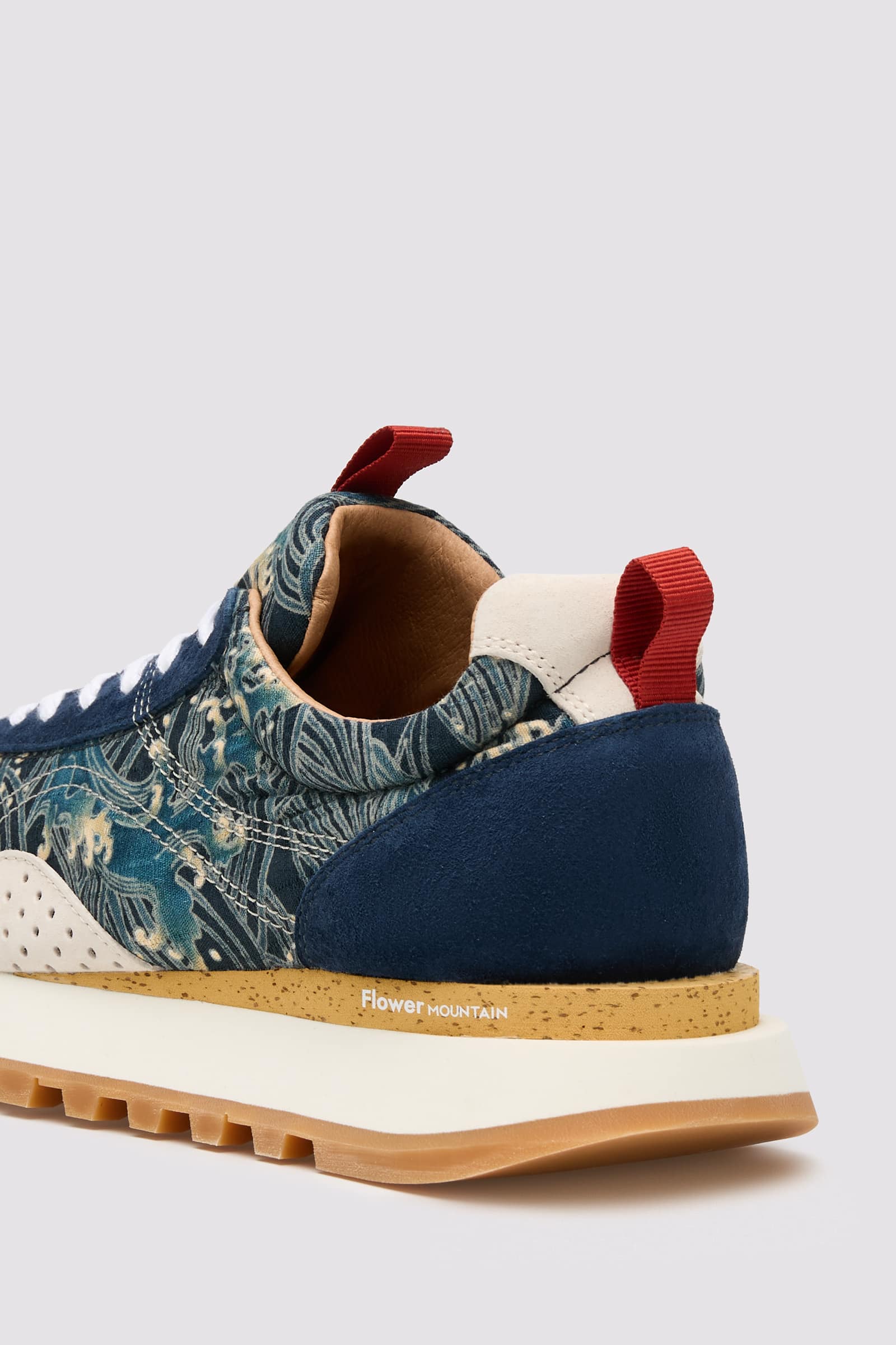 Blue Flower Mountain NEW ASUKA UNI Men Sneakers | 841-ZUVRXJ