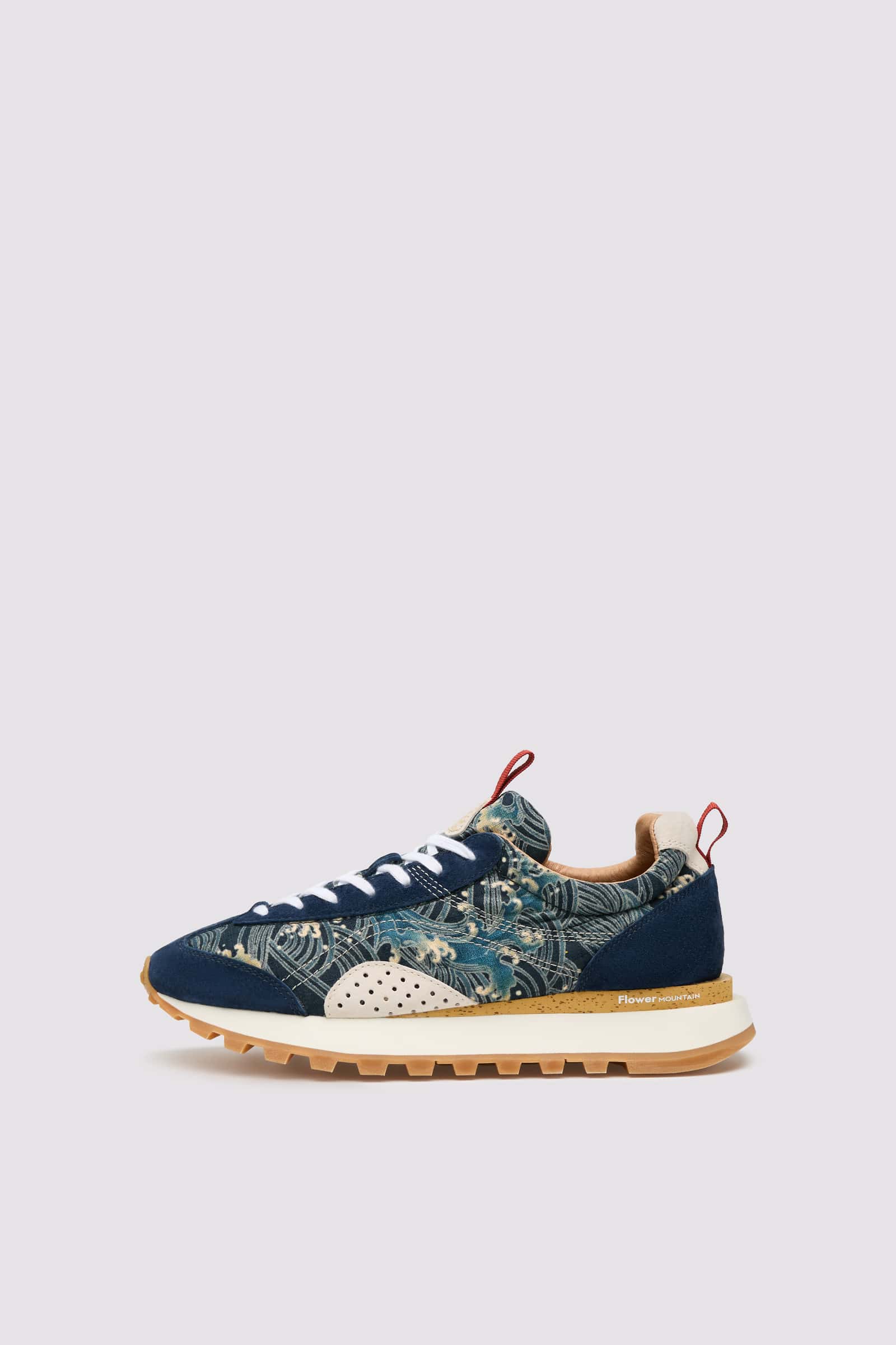Blue Flower Mountain NEW ASUKA UNI Men Sneakers | 841-ZUVRXJ