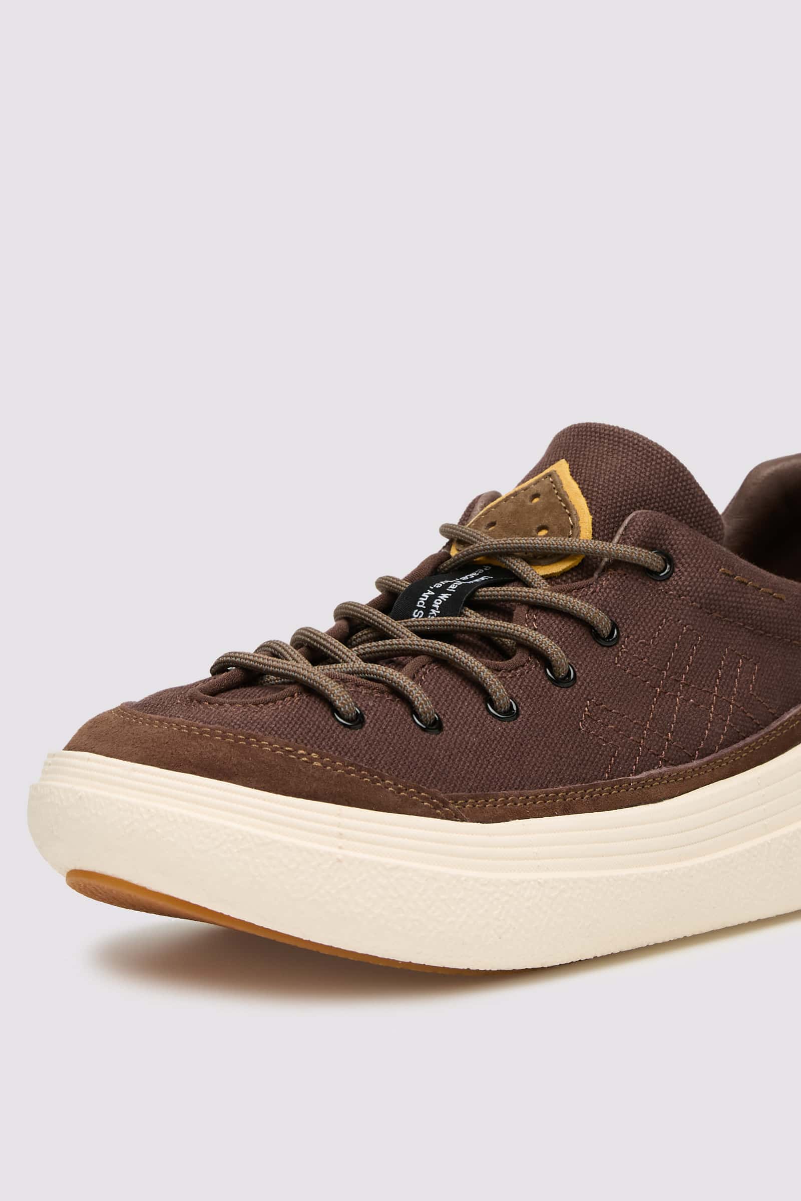 Brown Flower Mountain FAMI UNI U.W. Men Sneakers | 654-JHGBLO