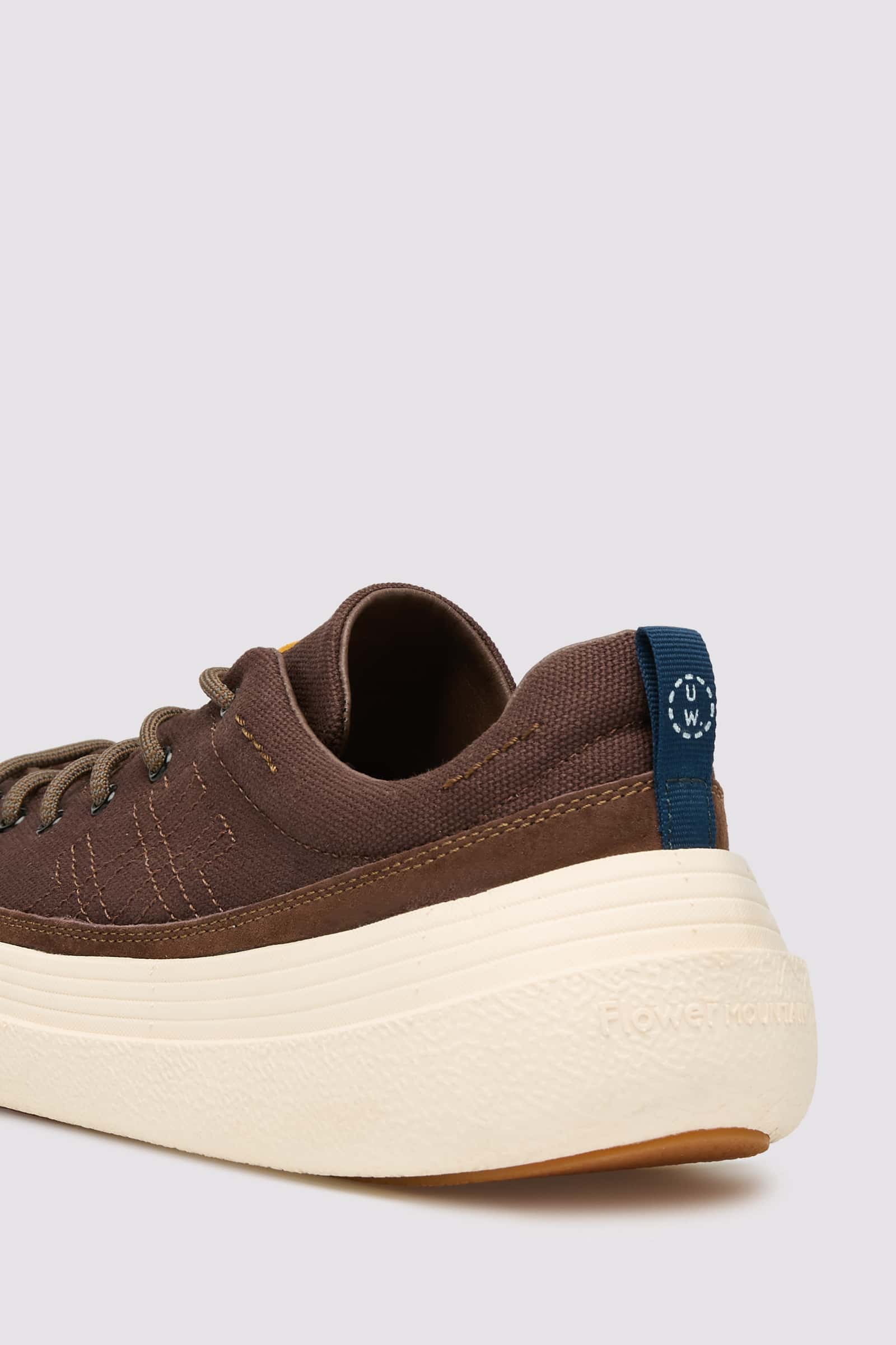 Brown Flower Mountain FAMI UNI U.W. Men Sneakers | 654-JHGBLO
