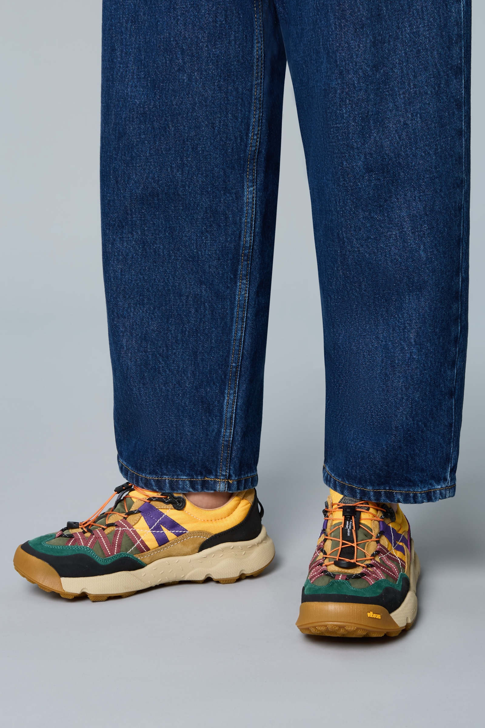Brown Flower Mountain IWANO 2 UNI Men Sneakers | 710-FECJNS