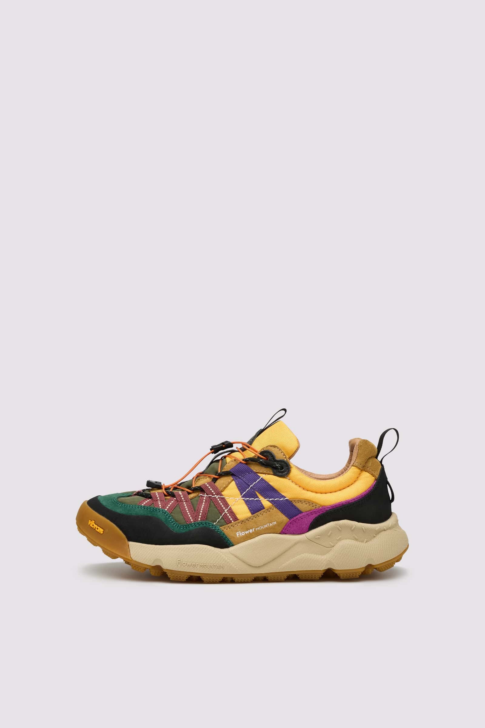 Brown Flower Mountain IWANO 2 UNI Men Sneakers | 710-FECJNS