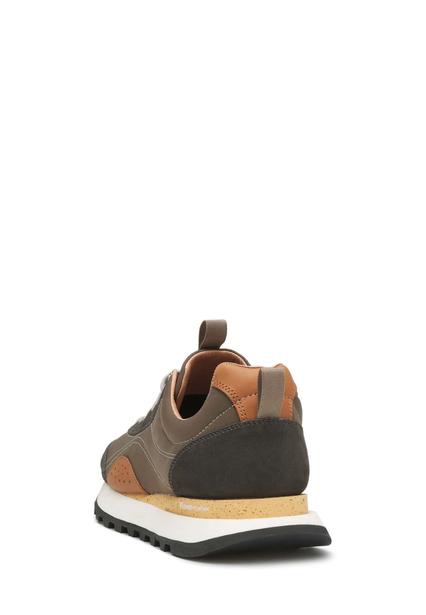 Brown Flower Mountain NEW ASUKA Men Sneakers | 385-QRKLHS