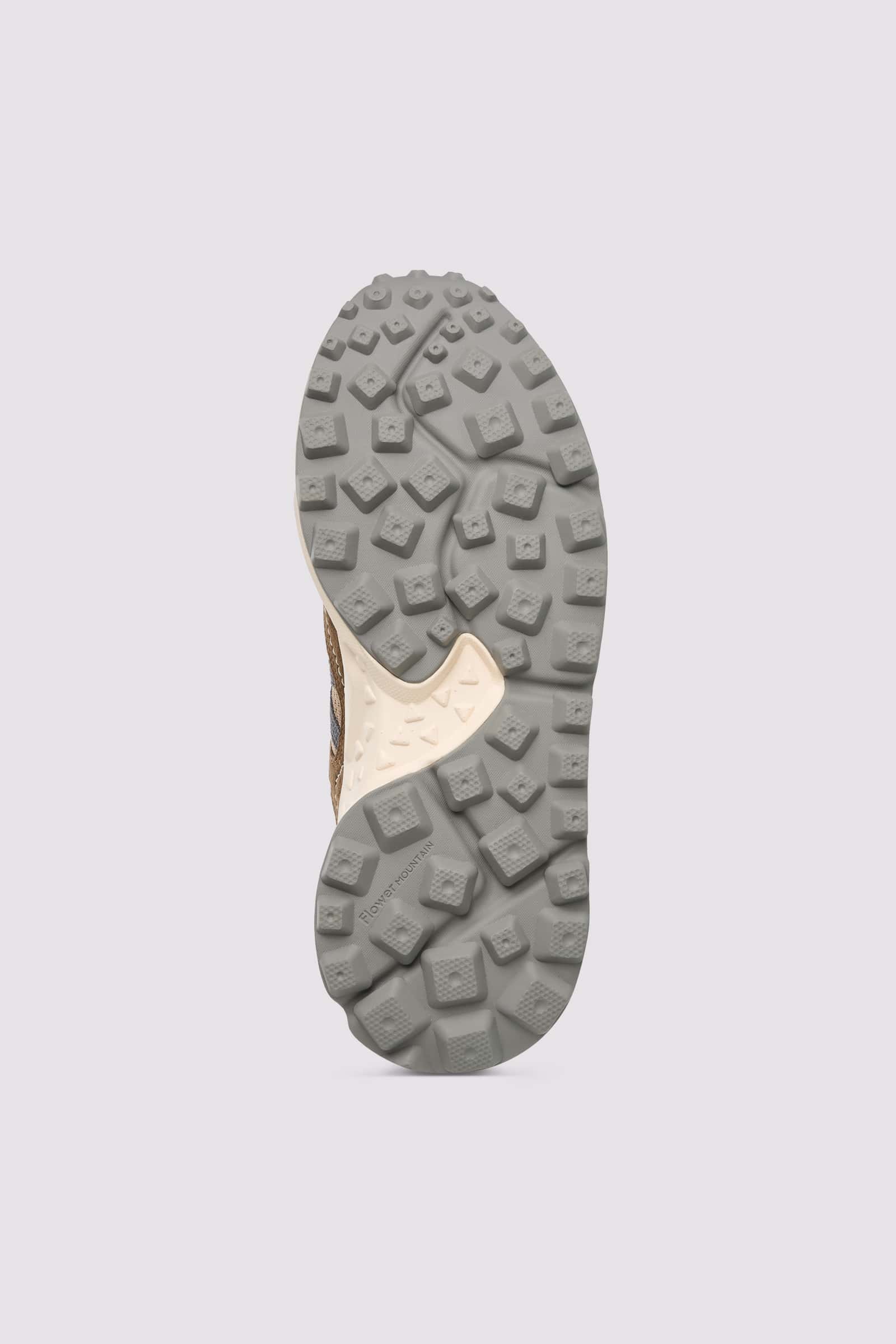 Brown Flower Mountain TIGER HILL Men Sneakers | 624-NIPHCM