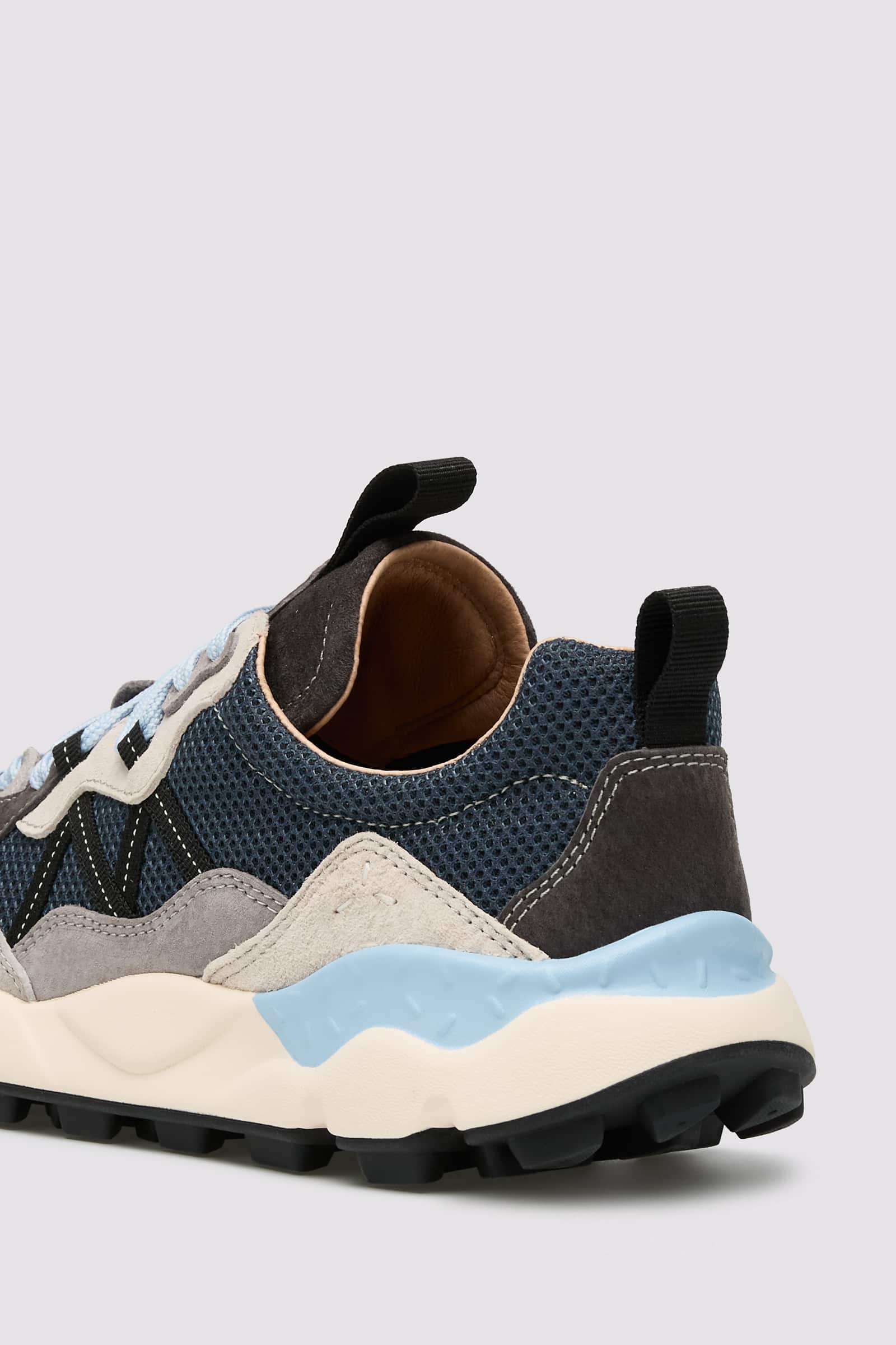 Grey Flower Mountain LENZAN Men Sneakers | 305-FWKYUG