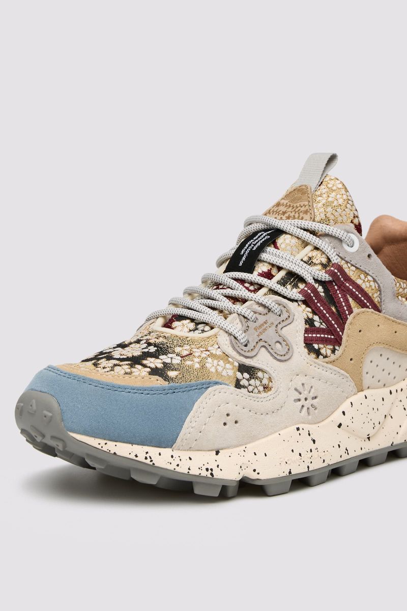 Light Blue Flower Mountain YAMANO 3 UNI L.E. Men Sneakers | 620-ZLXNGM
