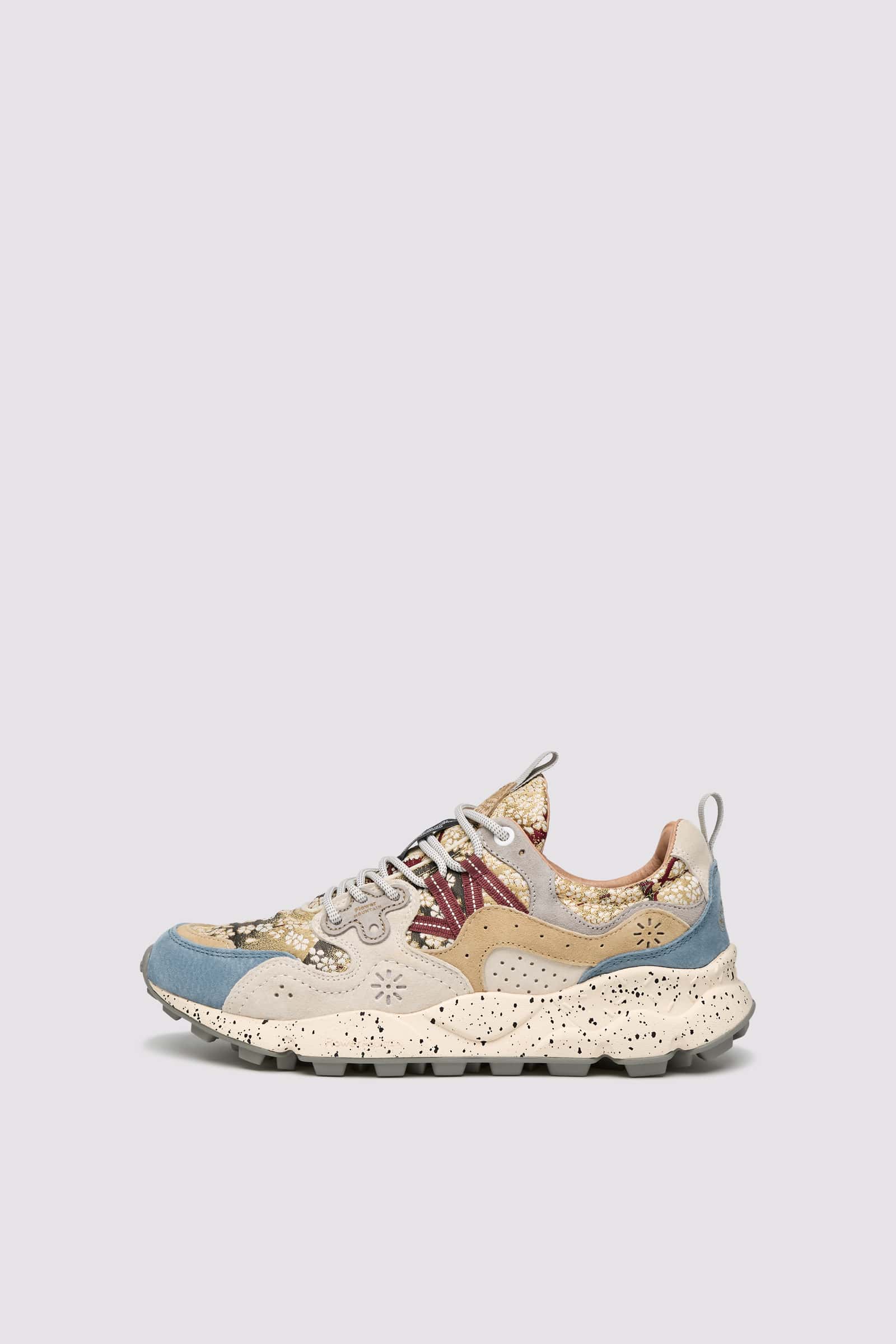 Light Blue Flower Mountain YAMANO 3 UNI L.E. Men Sneakers | 620-ZLXNGM