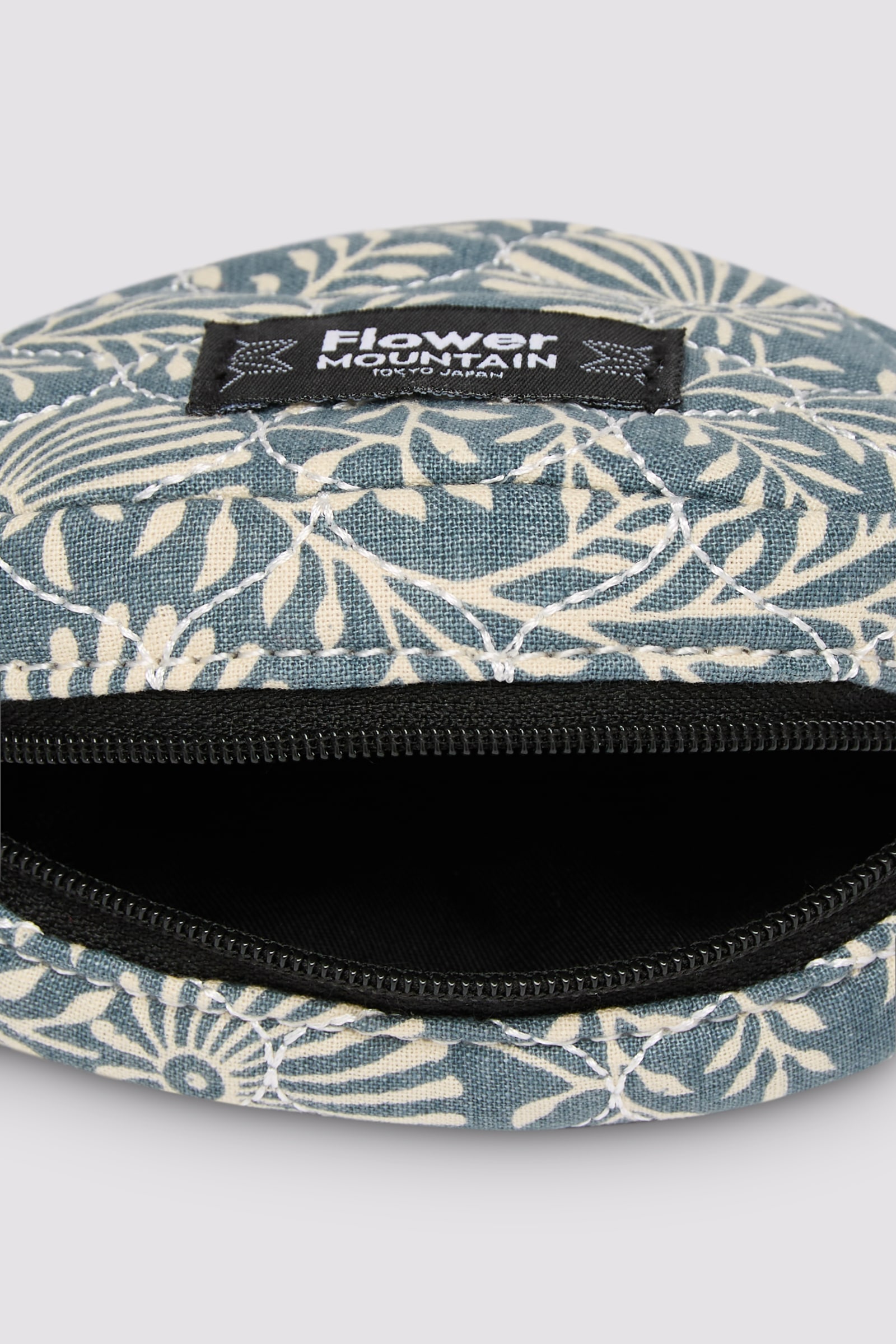 Light Blue / Beige Flower Mountain COIN CASE Women Bags | 890-DAHSRC