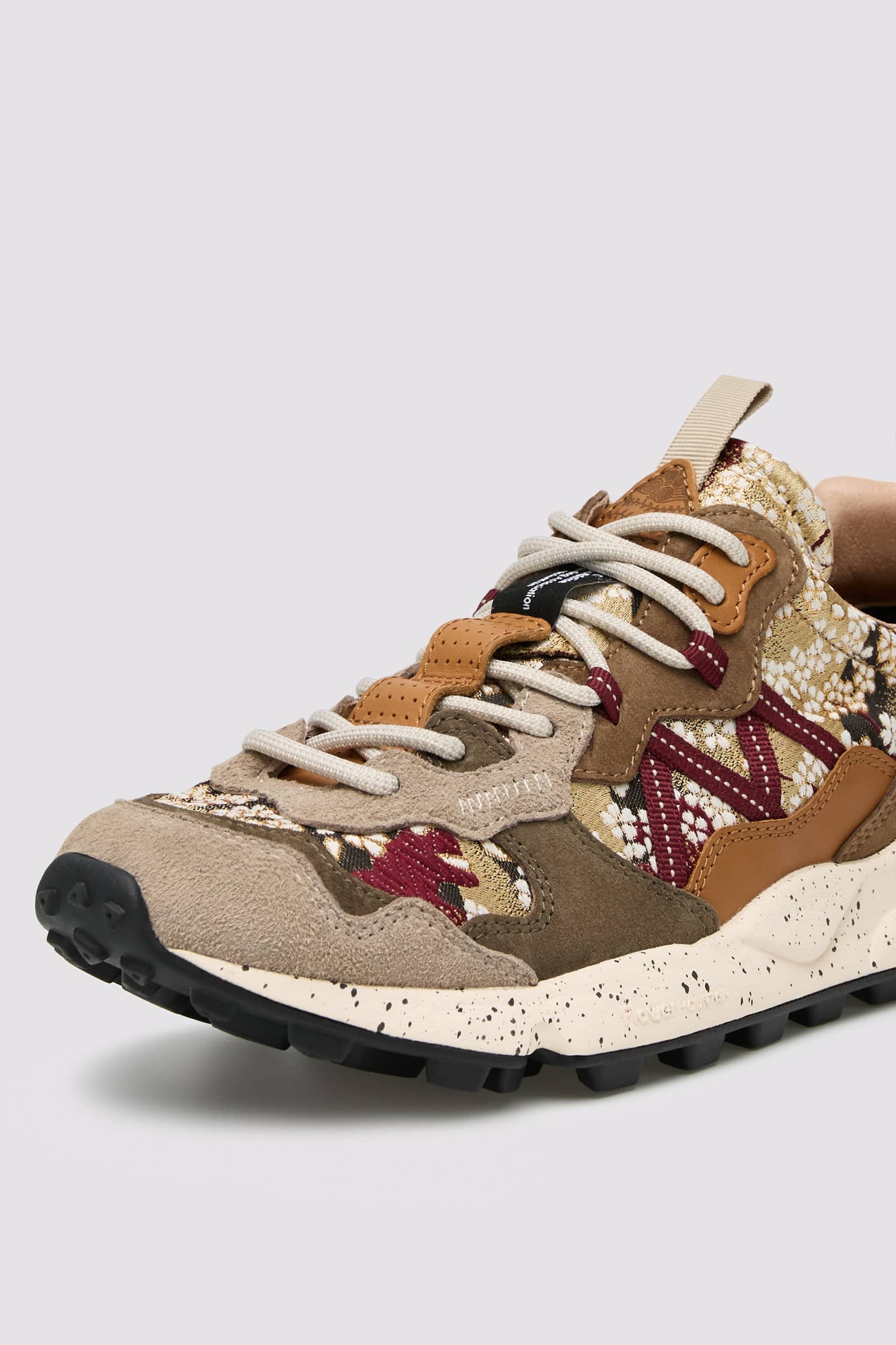 Light Grey Flower Mountain LENZAN UNI L.E. Men Sneakers | 739-HLBXSN