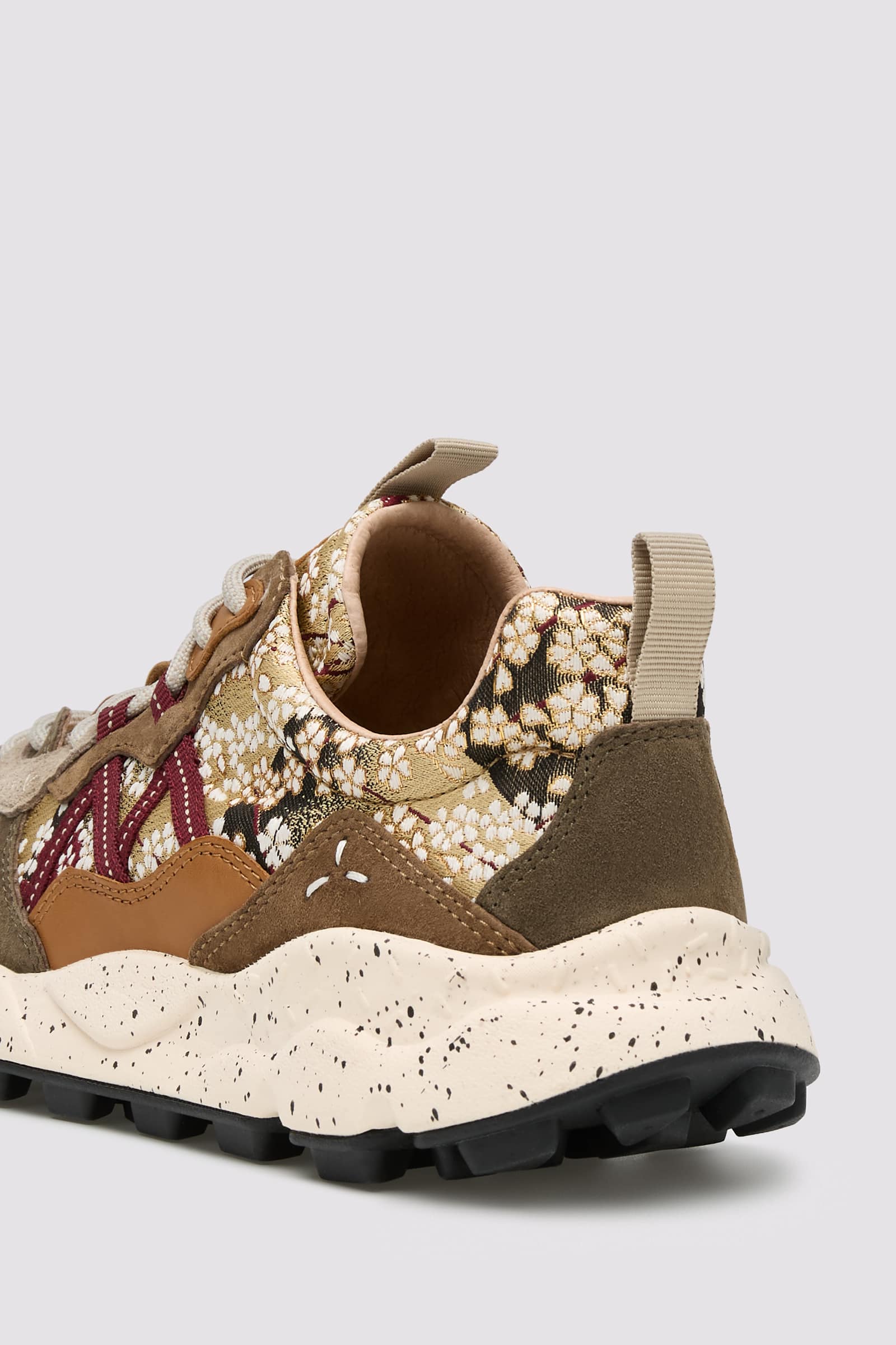Light Grey Flower Mountain LENZAN UNI L.E. Women Sneakers | 183-NBSXJW