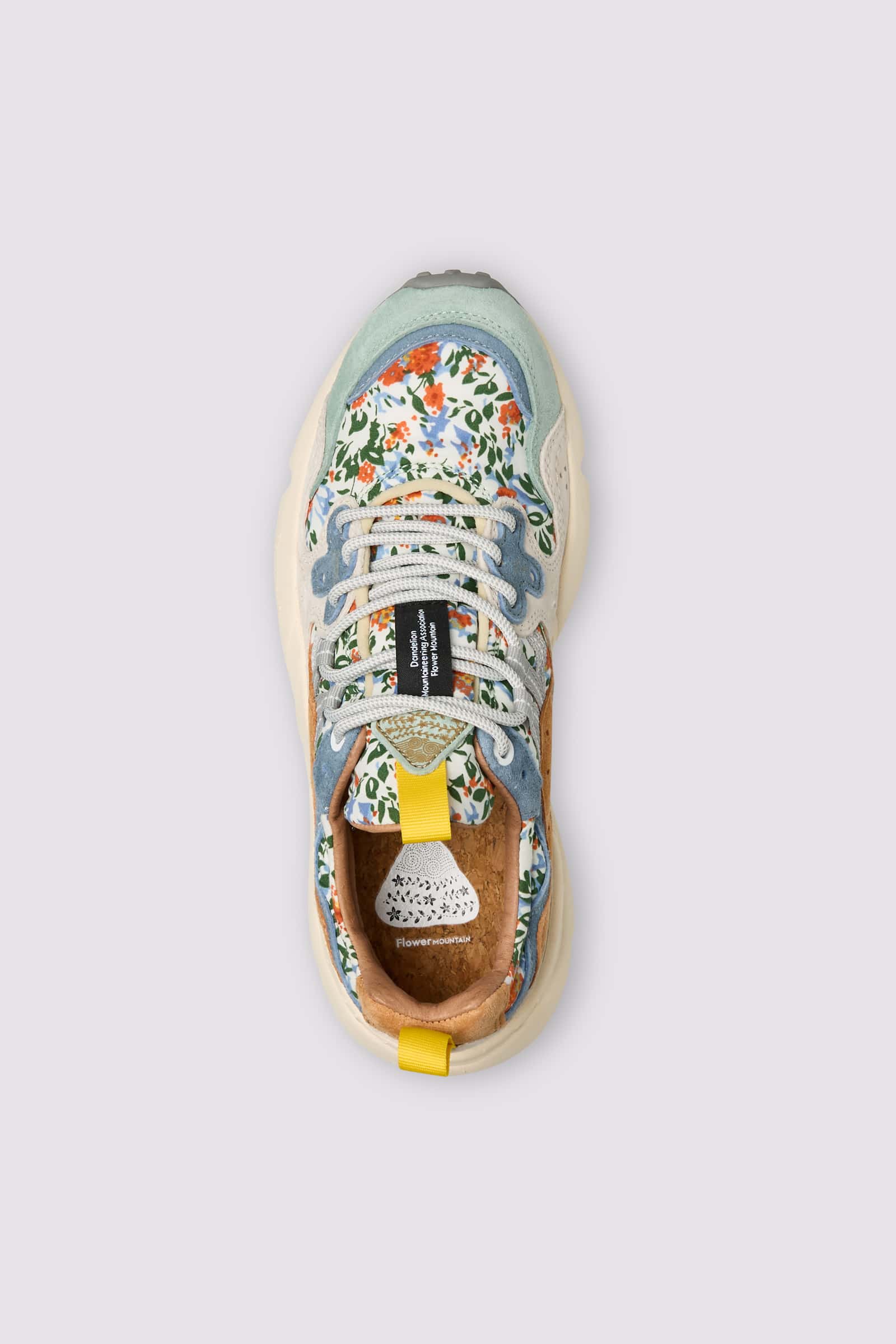 Light Grey Flower Mountain YAMANO 3 Women Sneakers | 958-KWPZJC