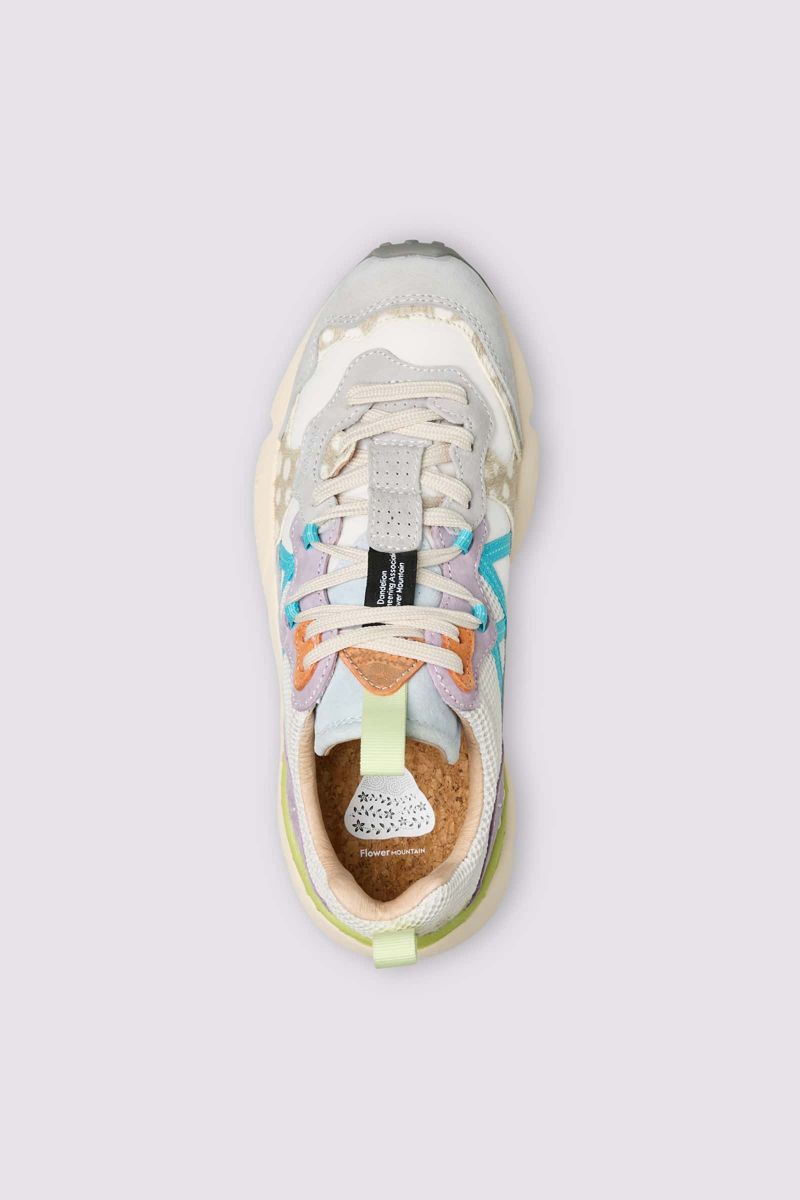 Lilac Flower Mountain LENZAN Women Sneakers | 946-NLTKPJ