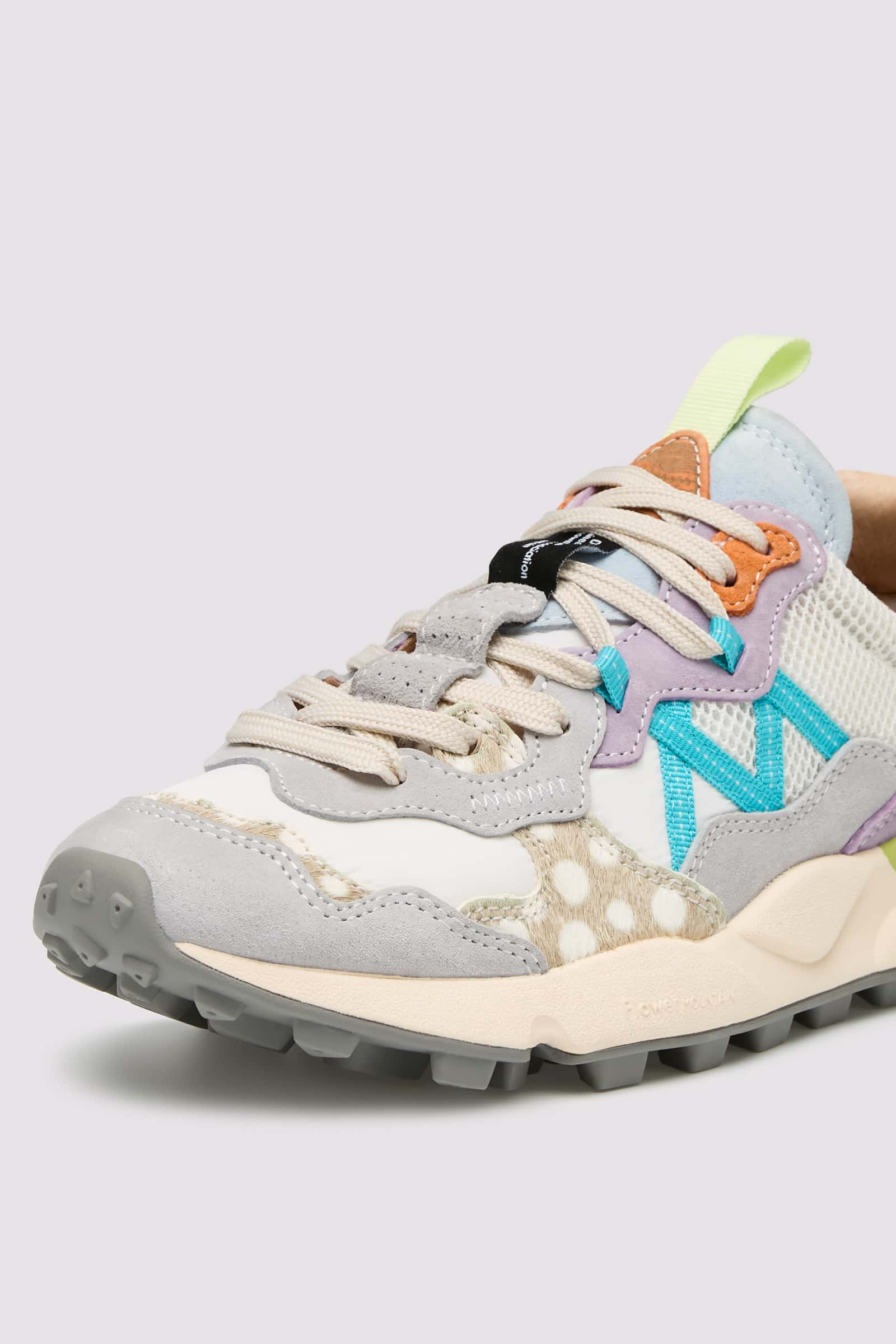 Lilac Flower Mountain LENZAN Women Sneakers | 946-NLTKPJ
