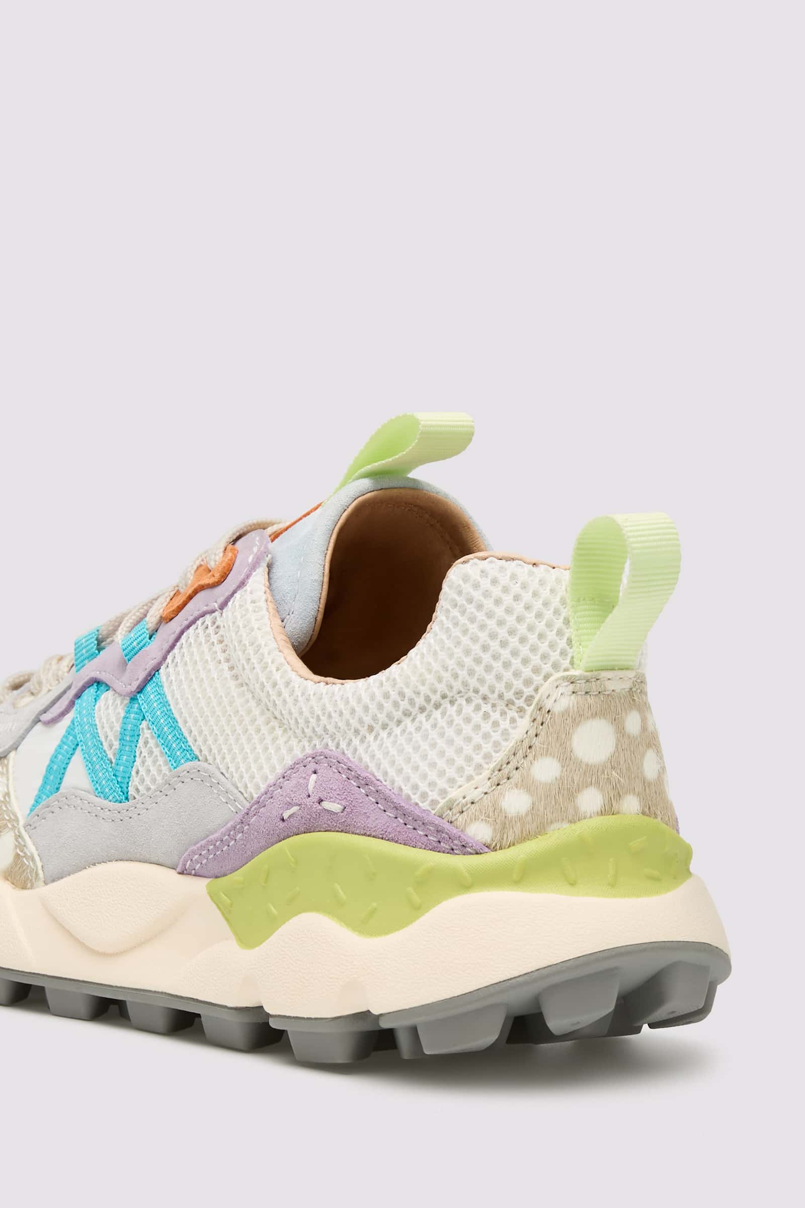 Lilac Flower Mountain LENZAN Women Sneakers | 946-NLTKPJ