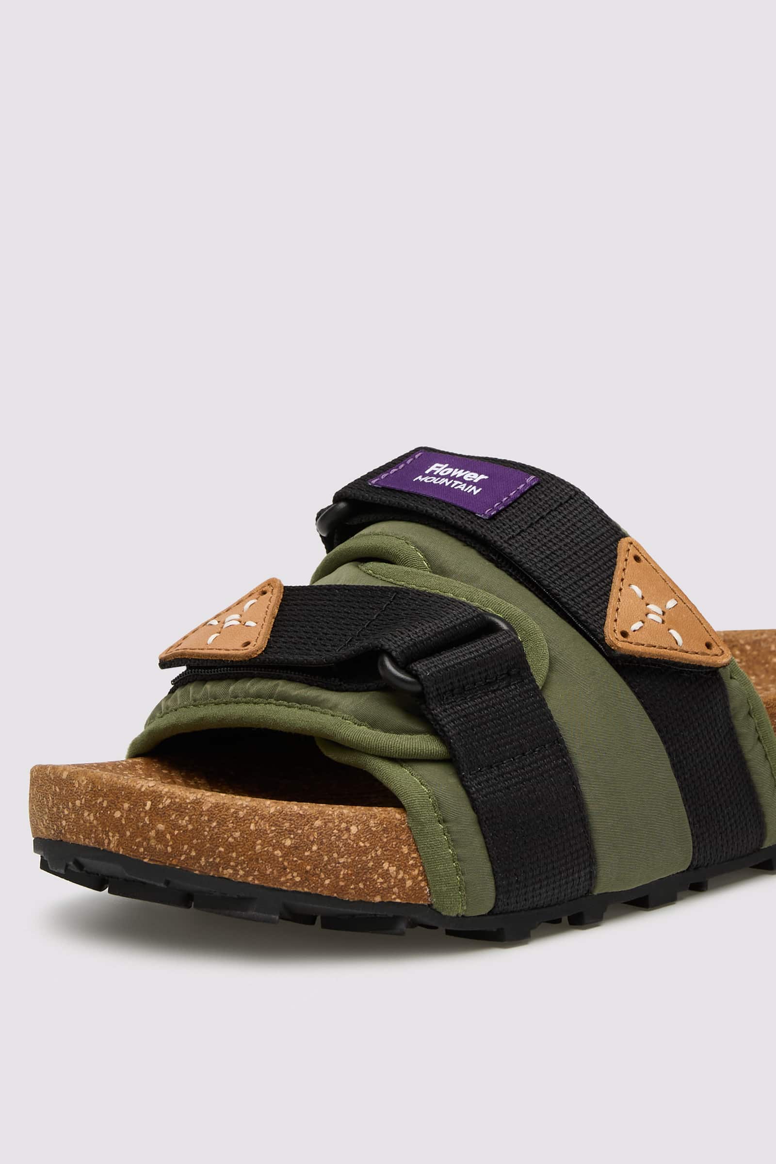 Military Green Flower Mountain NIWA SLIPPER UNI Women Slippers | 731-VUIYAB