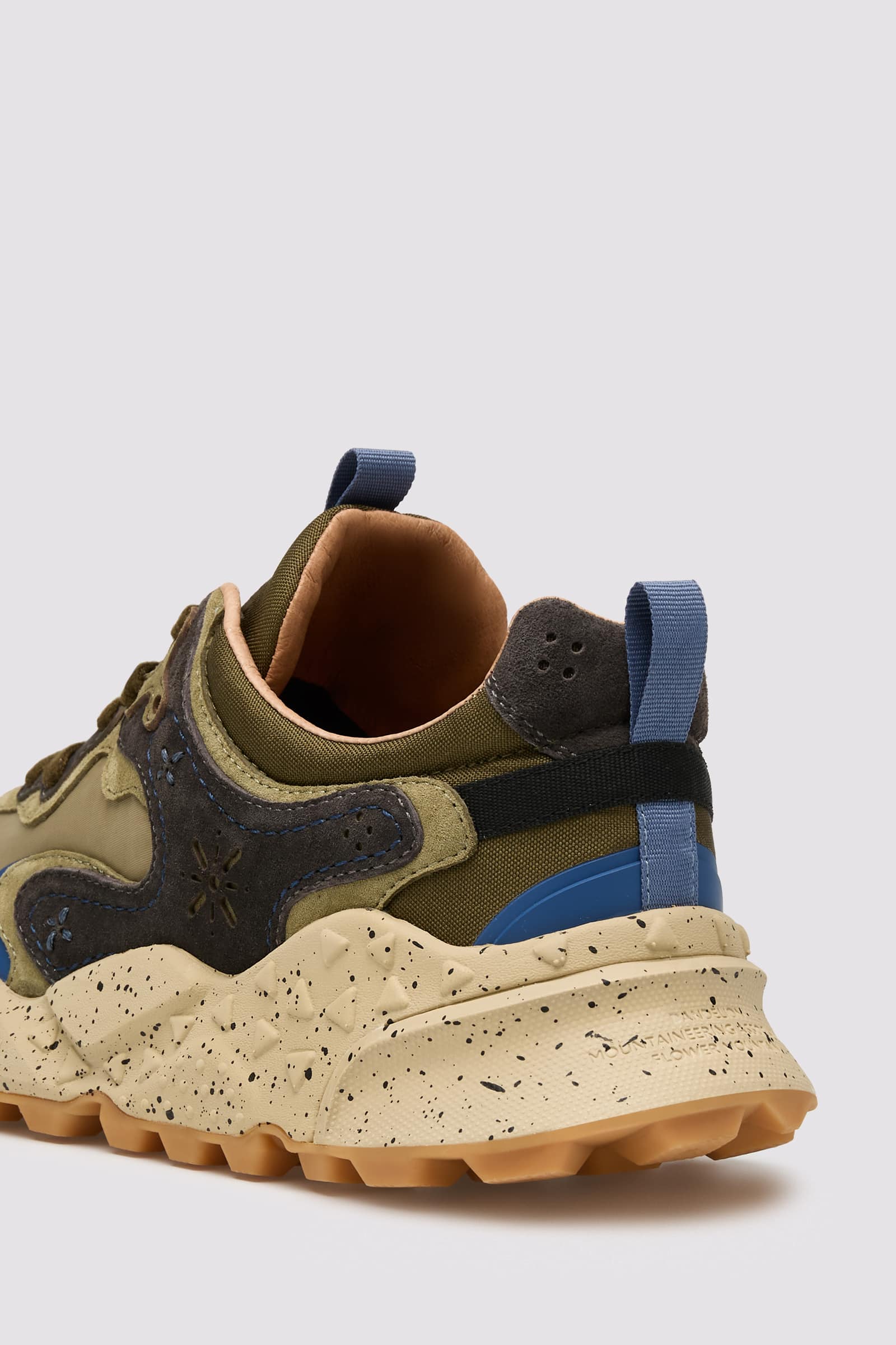 Military Green Flower Mountain RULIS Men Sneakers | 476-JIYHEK