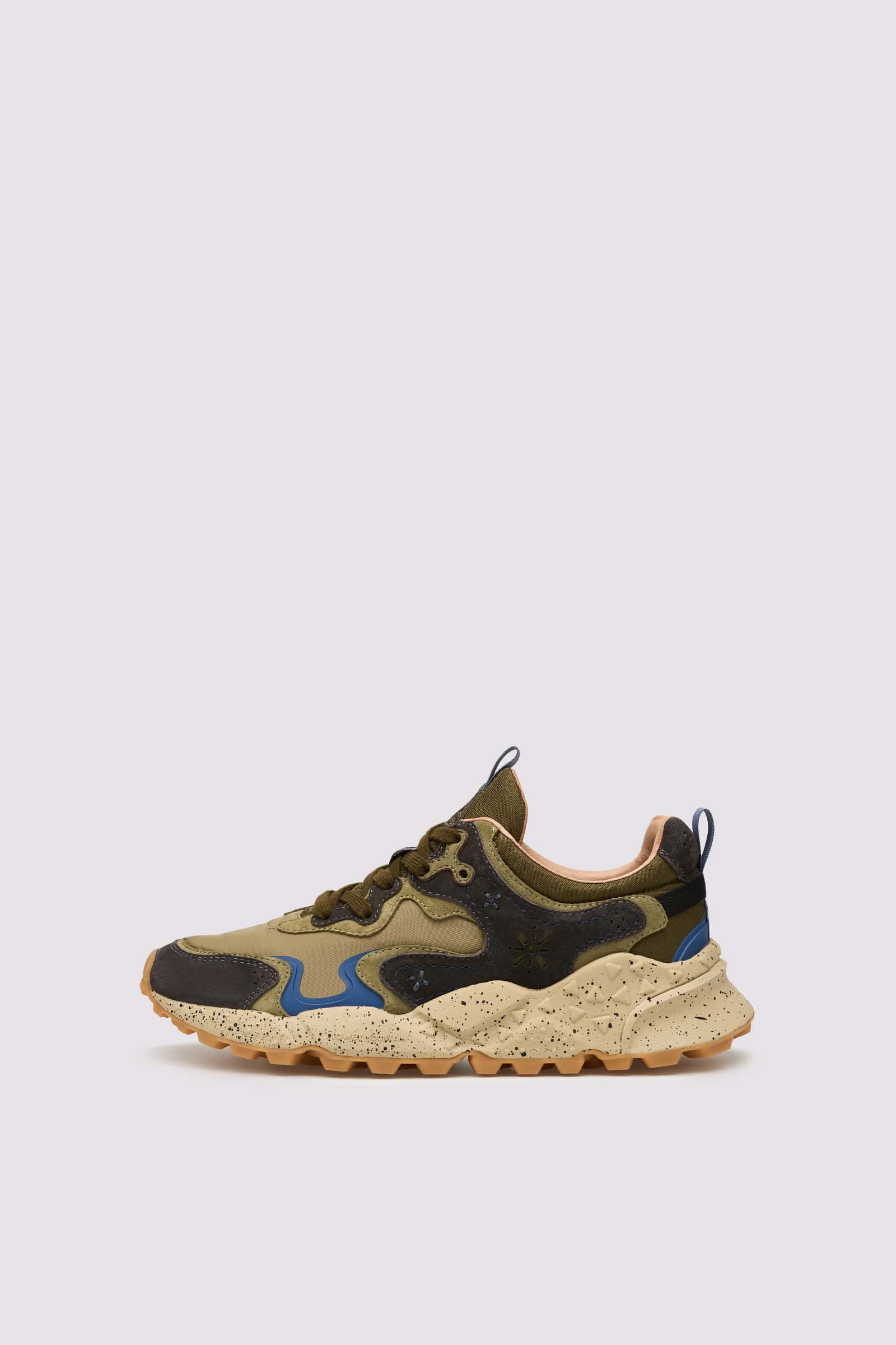Military Green Flower Mountain RULIS Men Sneakers | 476-JIYHEK