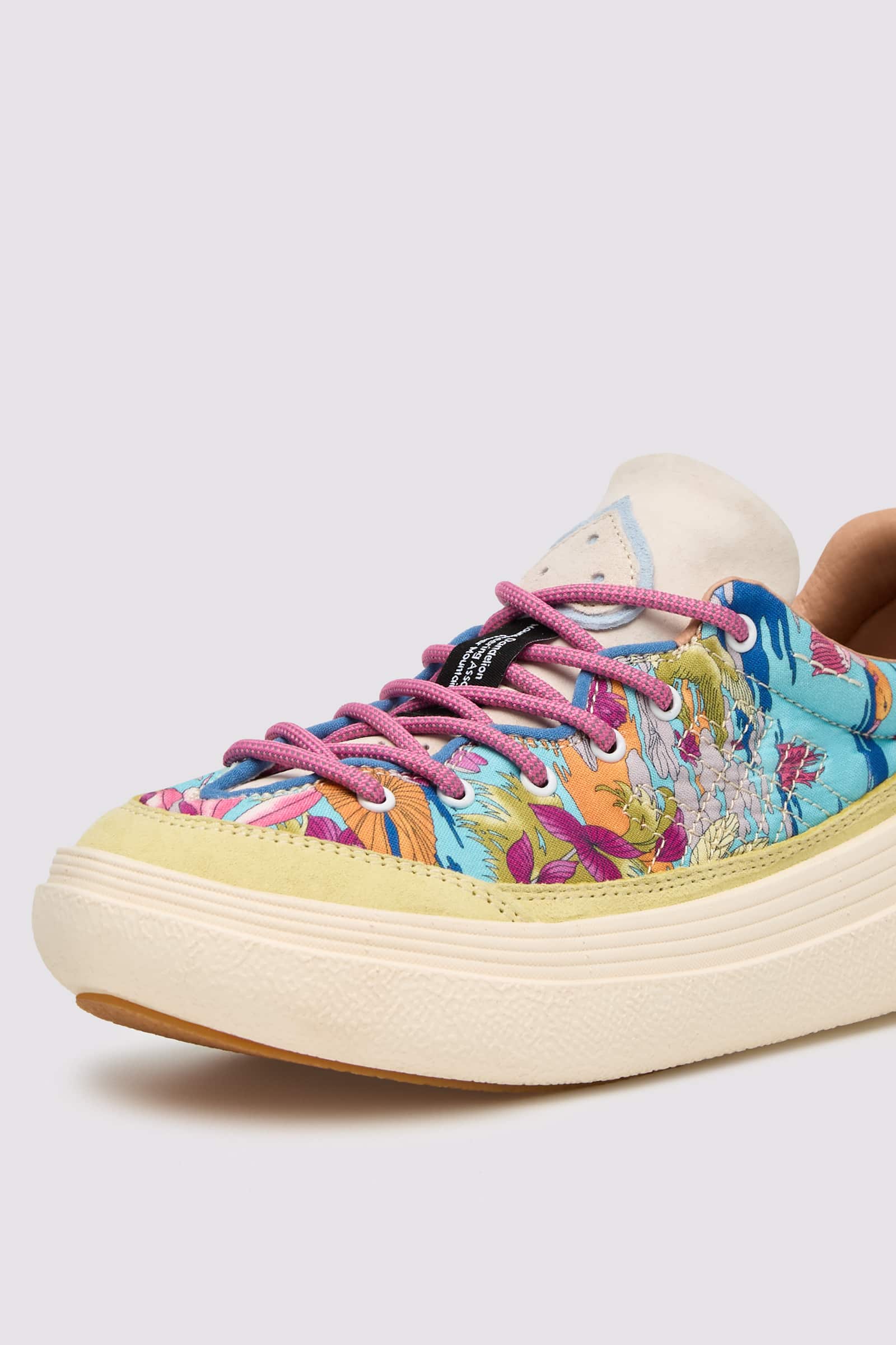 Multicolored Flower Mountain FAMI Women Sneakers | 739-RMEKFW