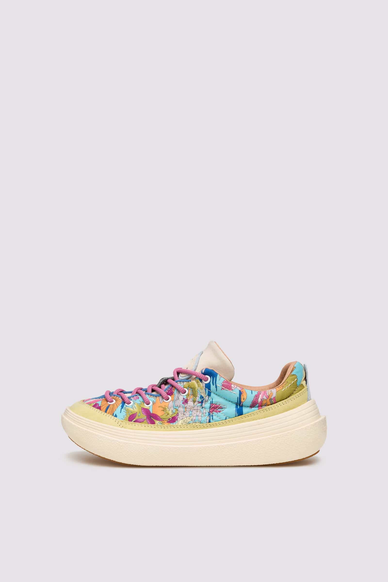 Multicolored Flower Mountain FAMI Women Sneakers | 739-RMEKFW