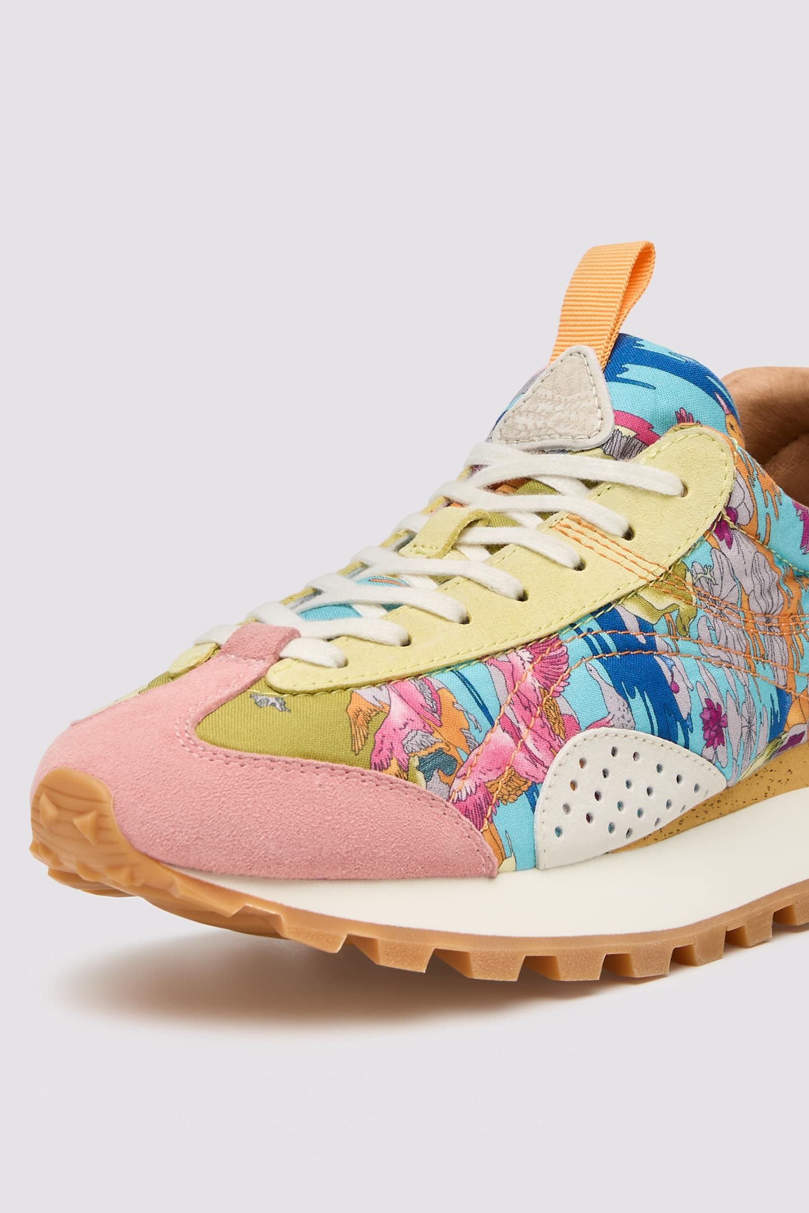 Multicolored Flower Mountain NEW ASUKA Women Sneakers | 369-EDXWHT