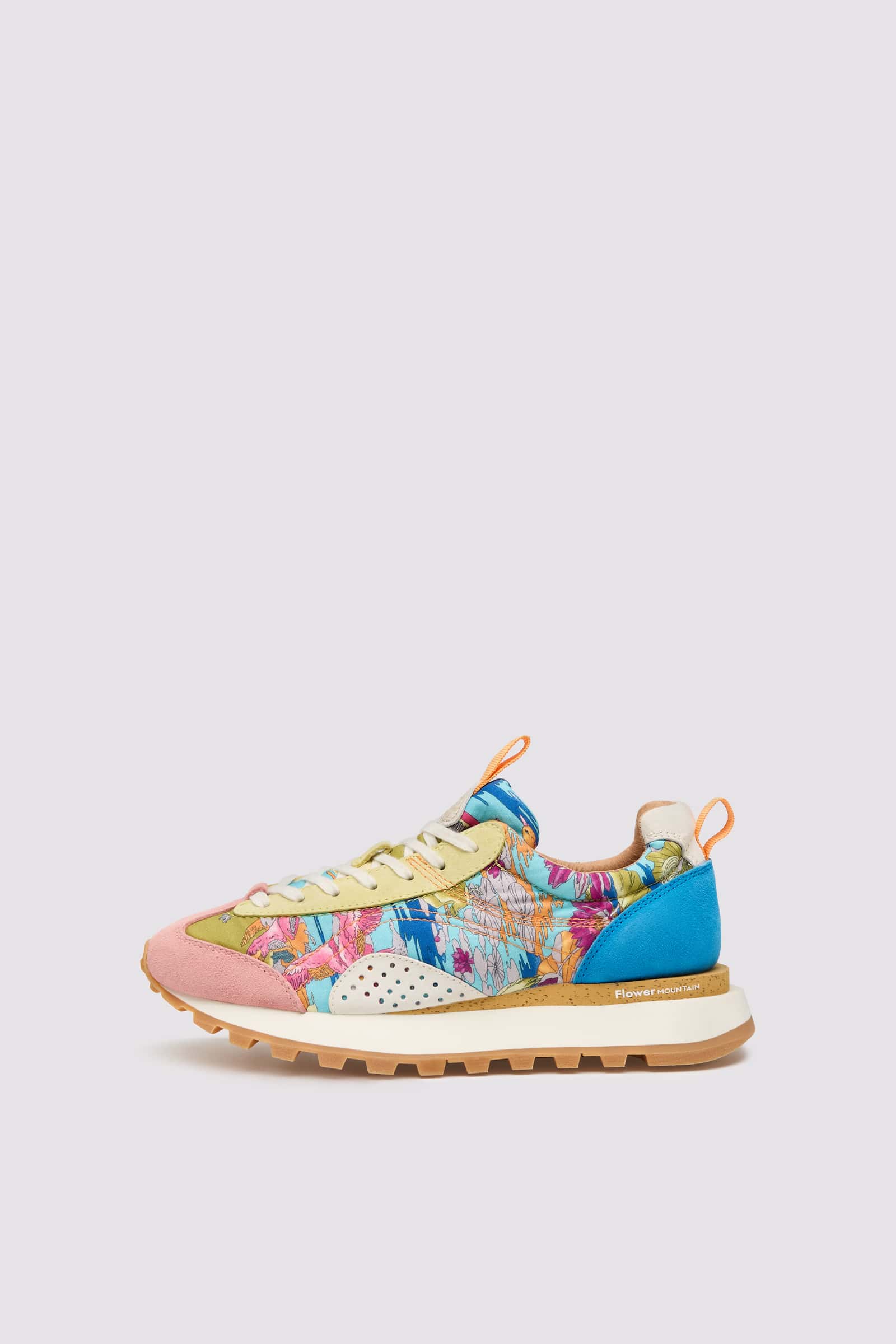 Multicolored Flower Mountain NEW ASUKA Women Sneakers | 369-EDXWHT