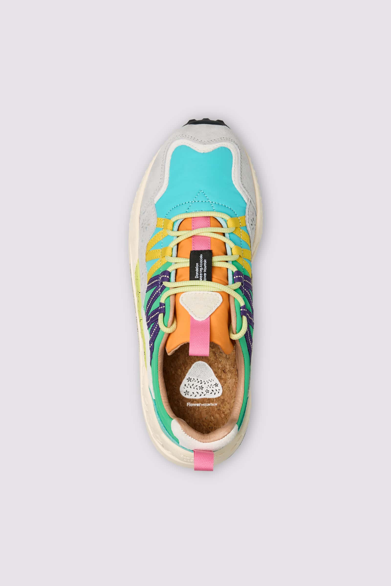 Multicolored Flower Mountain WASHI UNI Women Sneakers | 546-KCIRZD