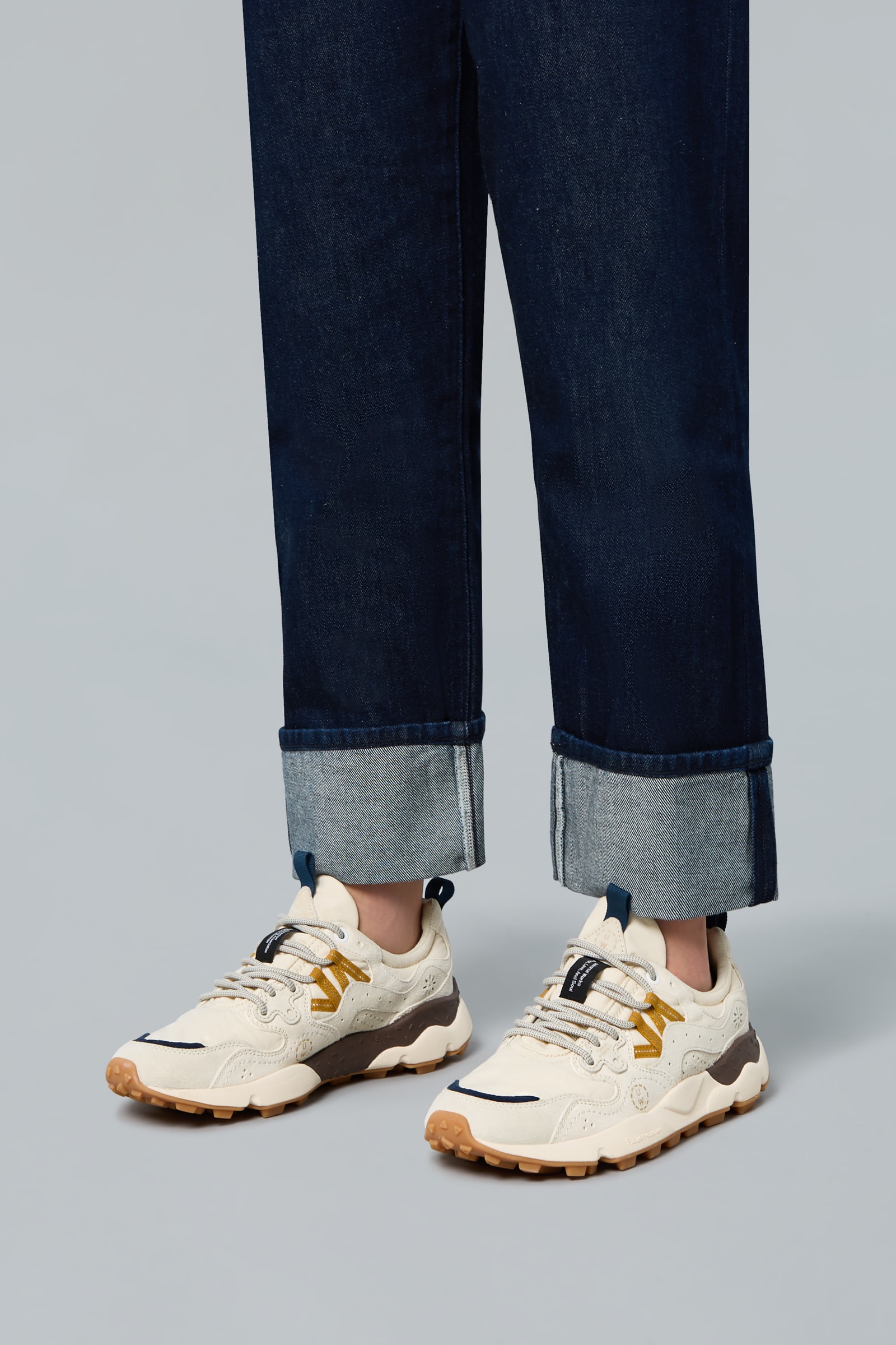 Off White Flower Mountain YAMANO 3 UNI U.W. Men Sneakers | 367-WZPQYX