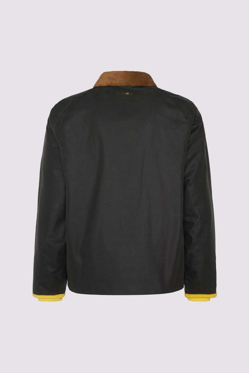 Yellow Flower Mountain BARBOUR X FLOWER MOUNTAIN Men Jacket | 428-GUFNDY